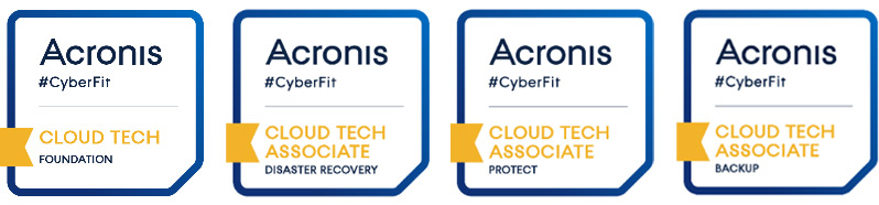 acronis certifications