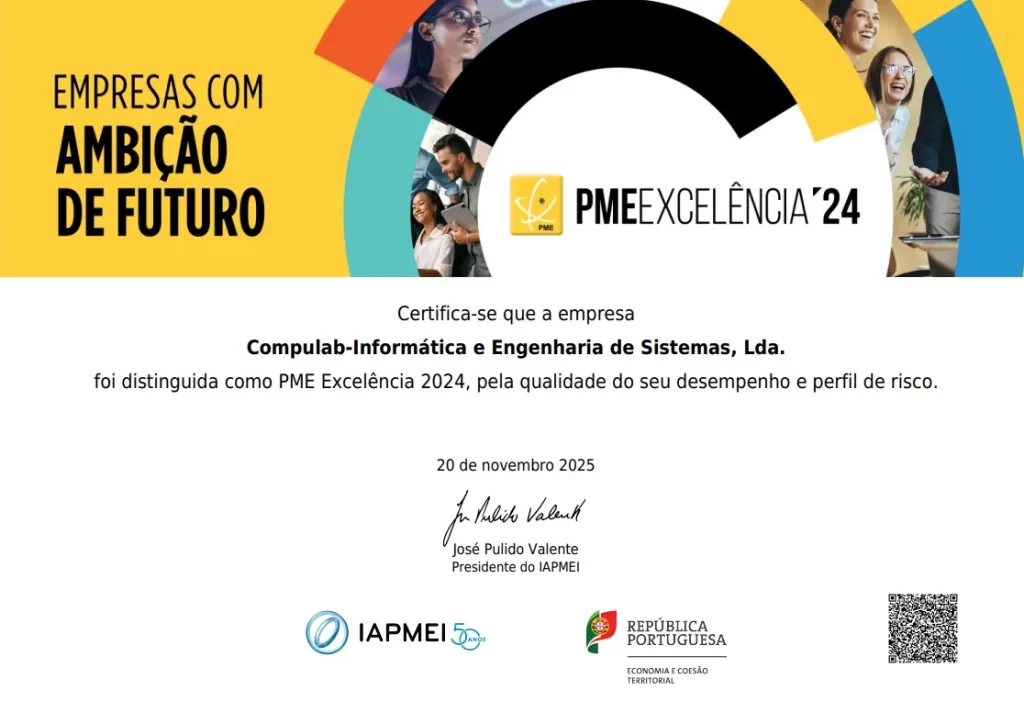 certificado PME Excelência 2024